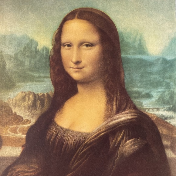 1937 Mona Lisa Print by Leonardo Da Vinci. Hale, Cushman & Flint, Boston 9”x14” - Picture 7 of 9